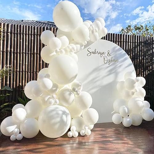 Comprar en Amazon 10 Piezas 60cm/24 Pulgadas Globos Grandes Globos Blancos Grandes Globo Gigante Globos Grandes De Látex Gigante Globos De Blancos Para Fiesta Cumpleaños Bodas Bautizo Graduación Navidad Celebraciones