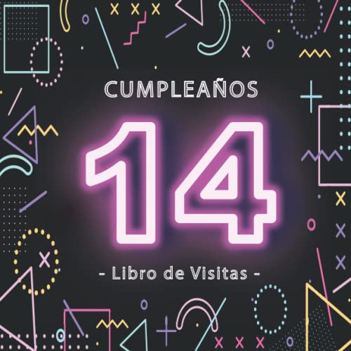 Consigue ahora Libro Visitas 14 BlackFriday Cumpleaños: Fiesta cumpleaños 14 años | para hombres y mujeres | felicitaciones y fotos los invitados | Gamer Top Precio 2025 | regaloscumple.com