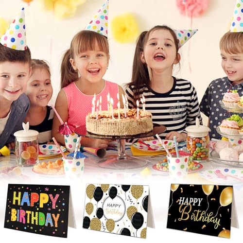 Ofertas de última hora 24 Piezas Tarjeta Cumpleaños con Sobre, Happy Birthday Cards Hombres, Mujeres