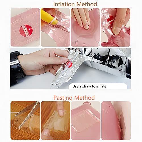 Oferta Flash Ponmoo Foil Globo Número 26 62 Plata Gigante Numeros 0