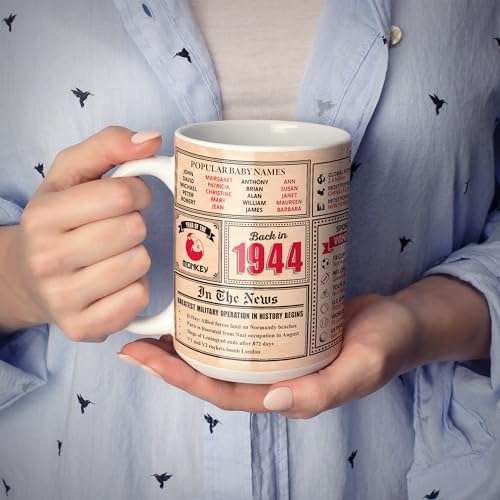 Mejores precios 79 cumpleaños – Taza regreso en 1944 en este año, regalo