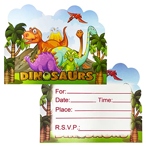 Comprar Tarjeta Catálogo Invitación a Fiesta Invitaciones para Niños Dinosaurio Tarjetas Invitación Invitaciones Fiesta Tarjeta Cumpleaños Felicitacion para Niños Tarjetas Invitación Felicitacion 20 PC Ofertas 2024 | regaloscumple.com