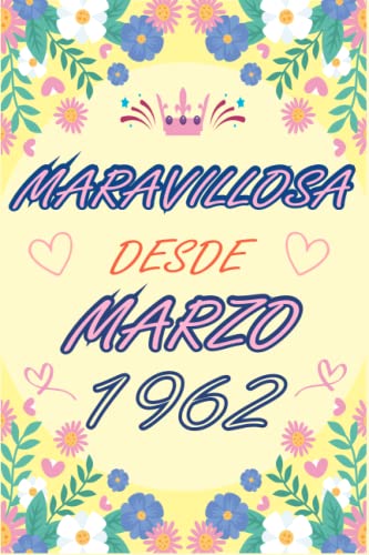 Comprar CUADERNO MARAVILLOSA DESDE MARZO 1962: Regalo 61 cumpleaños para mujeres y hombres ideas 61 cumpleaños... un cumpleaños... divertido cuaderno ... regalo Cumpleaños 61 cumpleaños para él/ella. Ofertas 2024 | regaloscumple.com