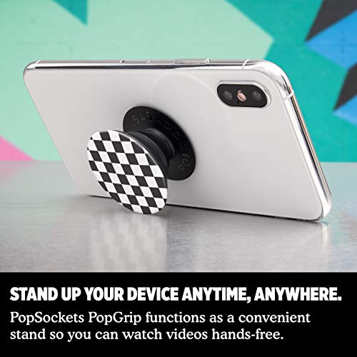 Ofertas de última hora Popsockets - Soporte y Agarre Intercambiable de Expansión para Teléfonos Móviles Tabletas Checker Black