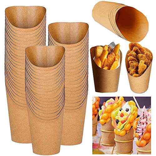 Comprar SCHYIDA 50 Piezas Cajas para Patatas Fritas 14 OZ Bolsas para Papas Fritas Cumpleaños Cartón Papel Kraft Vasitos para Aperitivos Desechables Envases para Papas Fritas Gofres Churros Galletas Top Precio 2024 | regaloscumple.com