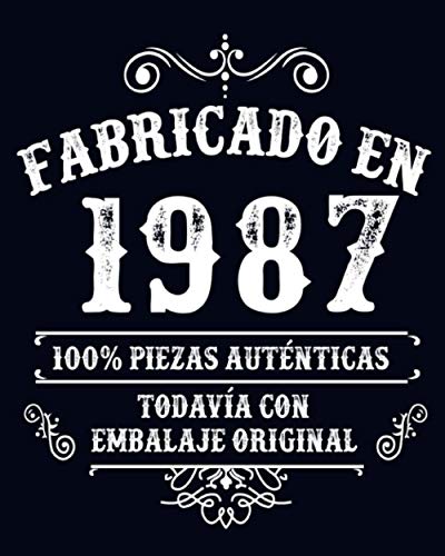 Consigue ahora Fabricado en 1987 Todavia Con Embalaje Original: Feliz cumpleaños niña Regalos 34 años escribiendo un diario | Cuaderno en blanco con 120 páginas / 8x10 pulgadas Rebajas 2025 | regaloscumple.com