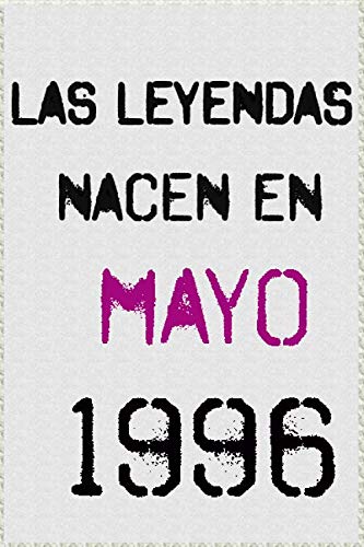 Comprar Las leyendas nacen Promoción en mayo 1996 ; regalo cumpleaños 24 años para mujer y para hombres .forrado cuaderno notas ; liberta apuntes ; agenda o diario personal divertido regalo cumpleaños Ofertas 2024 | regaloscumple.com