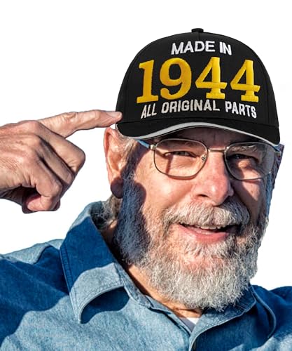 Comprar en Amazon All Original Parts^ 80 Years Birthday Party Hat Negro