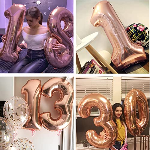 Comprar en Amazon Decoración globos 28 cumpleaños Mujer Rosa Oro 28 Años Decoracion