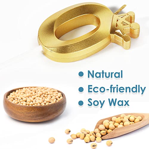 Ofertas Vela de cumpleaños Con corona, número 70-2.36 pulgadas, color oro, 2 unidad, Velas Cumpleaños Divertidas, Pastel Cumpleaños, Doradas para Aniversario, Fiesta Temática