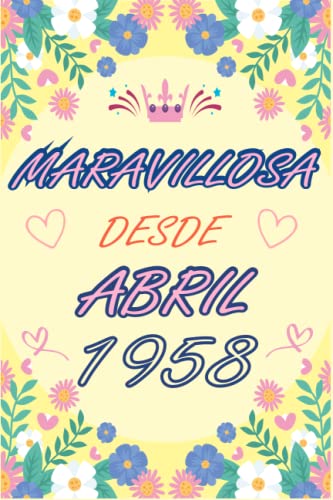 Comprar CUADERNO MARAVILLOSA DESDE ABRIL 1958: Regalo 65 cumpleaños para mujeres y hombres ideas 65 cumpleaños... un cumpleaños... divertido cuaderno ... regalo Cumpleaños 65 cumpleaños para él/ella. Ofertas 2024 | regaloscumple.com
