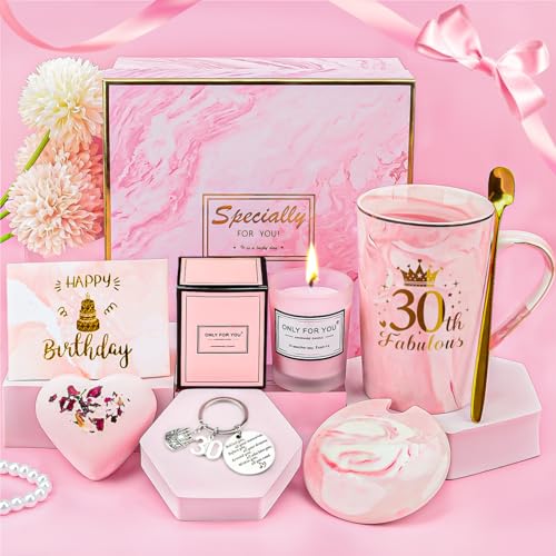 Comprar YYDSXK Regalo Cumpleaños Mujer 30 Años Rosa Taza Café 6 Piezas Set Regalo Cumpleaños para Mujer Cumpleaños Regalos Originales para Amigas Hermanas Madres Ideas para regalar Ofertas 2024 | regaloscumple.com