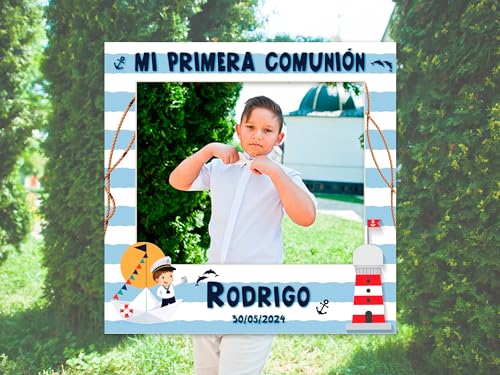 Ofertas en regaloscumple.com Photocall Cartón Marinero | | Económico, y