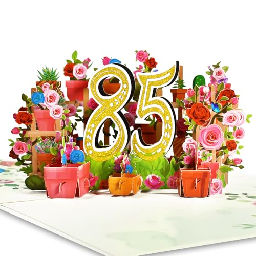 Comprar GREETING ART Ideas para regalar Tarjeta cumpleaños pop up 85 cumpleaños tarjeta nacimiento pop up tarjeta felicitación cumpleaños tarjeta felicitación aniversario 85 cumpleaños Top Precio 2024 | regaloscumple.com