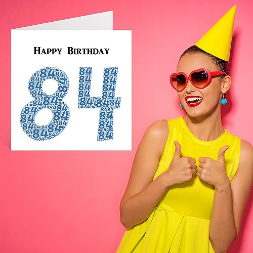 Dónde comprar en España Divertidas tarjetas de cumpleaños 84 para hombres Shapecloud - Tarjeta