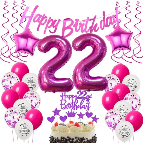 Consigue ahora Decoración 22 años Mujer cumpleaños Rosas globos 22 cumpleaños Mujer decoracion regalo para 22 años cumpleaños Mujer Ideas para regalar Rosa cumpleaños 22 años Mujer globos Decoración para Tartas 22 Mujer cumpleaños Ofertas 2025 | regaloscumple.com