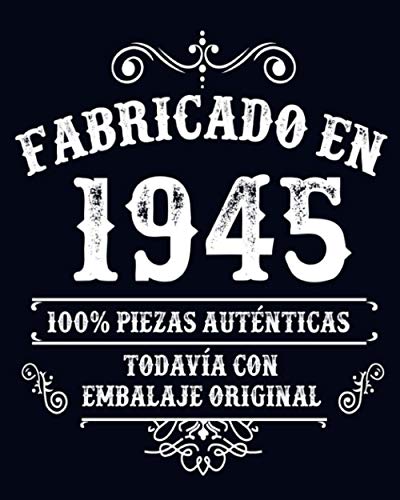 Comprar Fabricado en 1945 Todavia Con Embalaje Original: Feliz cumpleaños niña 76 años escribiendo un diario | Cuaderno en blanco BlackFriday con 120 páginas / 8x10 pulgadas Top Precio 2024 | regaloscumple.com