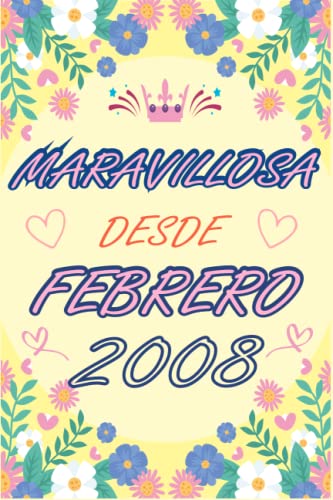 Comprar CUADERNO MARAVILLOSA DESDE FEBRERO 2008: Regalo Catálogo 15 cumpleaños para mujeres y hombres ideas 15 cumpleaños... un cumpleaños... divertido ... regalo 15 cumpleaños para él/ella. Ofertas 2024 | regaloscumple.com