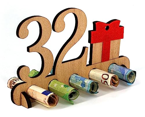 Comprar Giftota - Regalo 32 cumpleaños Madera - Regalo para 32 cumpleaños - Aniversario cumpleaños - Ideas para regalar Regalos Madera - Regalos para Amigos Familiares Ofertas 2024 | regaloscumple.com