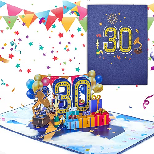 Comprar en Amazon Cumpleaños, Pop 3d Set Cumple Sobre Mujeres Niñas Amigos 30