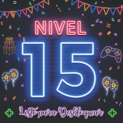 Comprar Libro Visitas 15 Cumpleaños: Fiesta cumpleaños 15 años | para hombres y mujeres | felicitaciones y fotos Ideas para regalar los invitados | Gamer Ofertas 2025 | regaloscumple.com