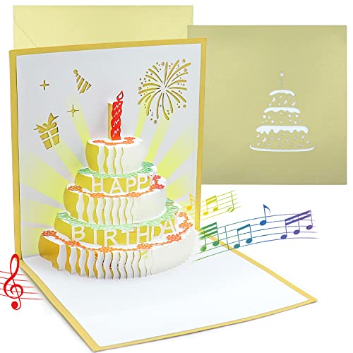 Dónde comprar en España Y Luz, 3D Pop Up Tarjeta Felicitacion Cumpleaños, Tarjetas Cumpleaños con