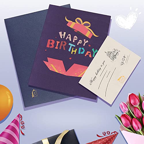 Ofertas de última hora Tarjeta Cumpleaños Pop Tarjetas Birthday Hombres Mujeres Amantes y (B