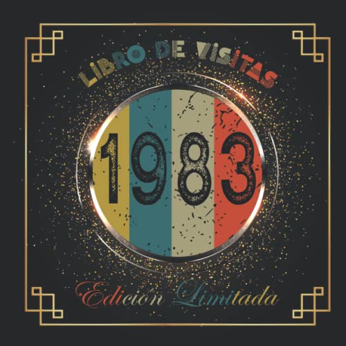 Consigue ahora Libro Visitas para el 40 cumpleaños 1983: 120 páginas con espacio para fotos y mensajes invitados. BlackFriday Ofertas 2024 | regaloscumple.com