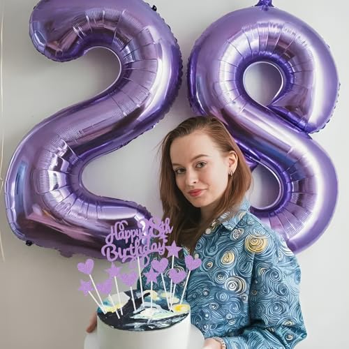 Comprar en Amazon 85 cumpleaños hombre decoración 85 cumpleaños mujer decoración para tartas