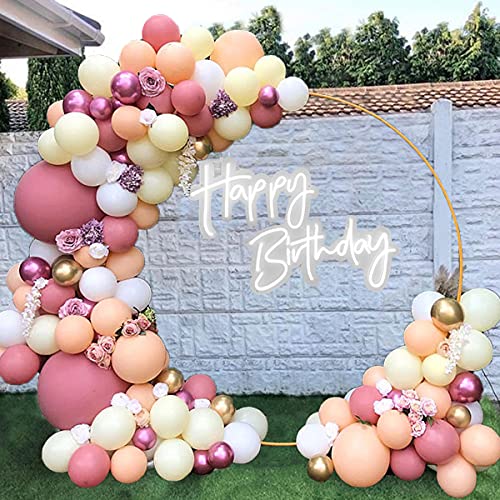Consigue ahora Kit Guirnaldas con Globos Rosa 98 Piezas Arco Globos Rosa y Oro Regalos Globos Cumpleaños Decoraciones Fiesta Rosa Blanco Guirnaldas Globos para Cumpleaños Baby Shower Niña Boda Decoracion Rebajas 2023 | regaloscumple.com