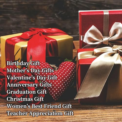 Top Precios Viaje inicial Cuero Bolígrafo Corazón, Personal Niña Amigas Cumpleaños Día Madre (M)