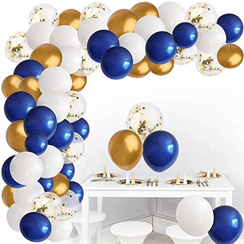 Consigue ahora Yisscen Globos Azules Blancos Dorados 92 Piezas Globos Cumpleaños Ideas para regalar Decoracione incluir 12 Pulgadas Globos De Confeti Kit Guirnalda Globos para Boda Cumpleaños Decoracione Globos Fiesta Top Precio 2024 | regaloscumple.com