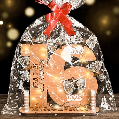 Consigue ahora Kiimiipa 16 cumpleaños hombre mujer regalo 16 cumpleaños hombre BlackFriday regalos para 16 cumpleaños mujer regalos dinero cartel madera libro visitas decoración 16 cumpleaños aniversario Ofertas 2024 | regaloscumple.com