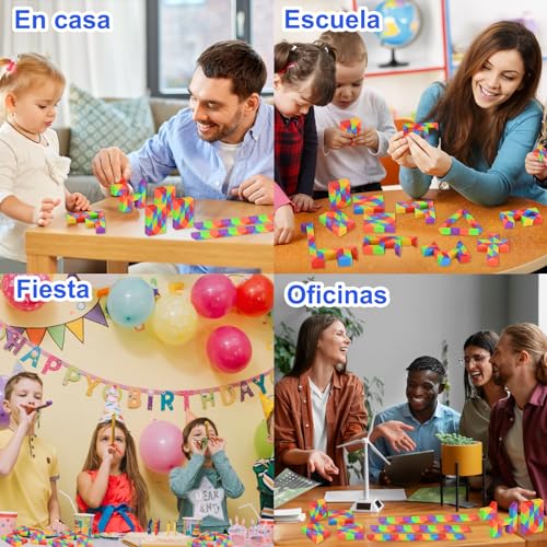 Ofertas en regaloscumple.com GOLDGE 15pcs Mini Magic Snake Cube Serpiente Magica Cubo Mágico