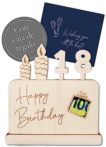 Comprar Joli Coon Tarjeta 18 cumpleaños - Regalo Dinero 18 Cumpleaños - Regalo Dinero Cumpleaños 18 Cumpleaños Rebajas 2025 | regaloscumple.com
