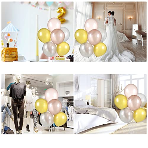 Comprar ahora Mitavo Soporte Para Globos de 4 Piezas con 28 Globos, Base Arbol para Podas, Cumpleaños, Fiestas, Transparente