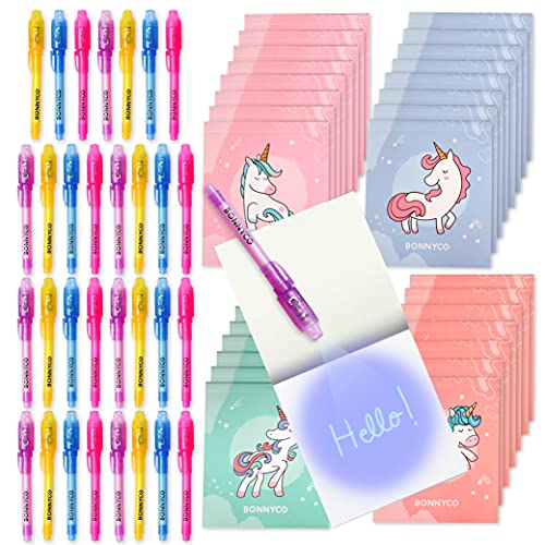 Consigue ahora Bolígrafo Tinta Invisible y BlackFriday Libreta Unicornio Pack x32 - BONNYCO | Detalles Cumpleaños Niños Regalos Cumpleaños Niños Colegio Piñatas Cumpleaños | Regalos Fiesta Cumpleaños Infantil Top Precio 2024 | regaloscumple.com