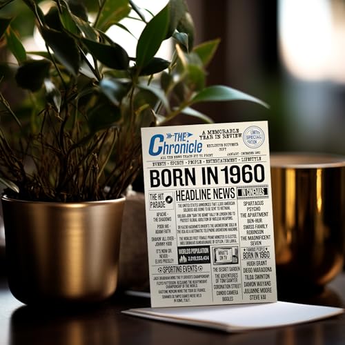 Ofertas en regaloscumple.com Tarjetas de cumpleaños número 64 para mujeres y hombres –