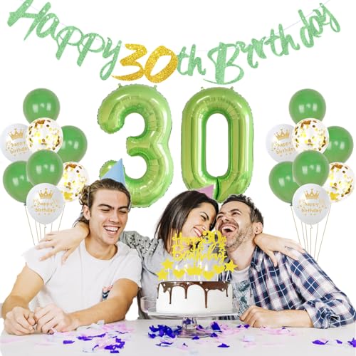 Comprar en Amazon Cumpleaños decoración mujer, decoración cumpleaños 35 años hombre globo, 35 años