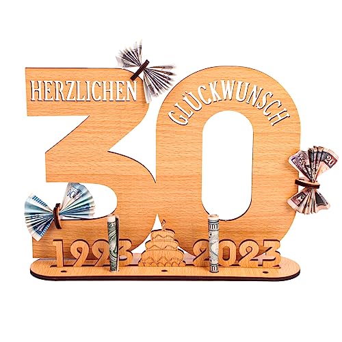 Comprar 2023 Libro Visitas Madera Regalo 30 Cumpleaños Hombre Madera Regalo BlackFriday Dinero Elegante con Soporte y Portavelas Cumpleaños 30 Cumpleaños Mujer Regalos Dinero Aniversario Creativo Ofertas 2023 | regaloscumple.com