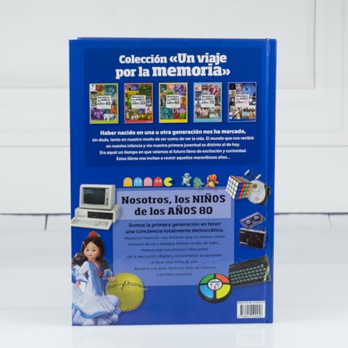 Ofertas de última hora Nacimiento, libro la década los 80 con tarjeta personalizada - Regalo