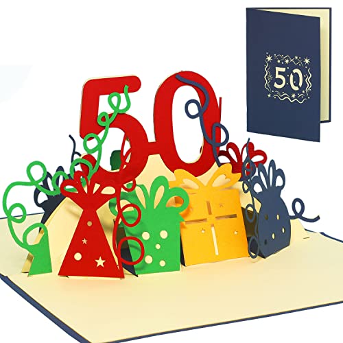 Comprar Lin Pop Up Ideas para regalar tarjetas felicitación por 50 beeeeestial Día tarjetas cumpleaños tarjetas felicitación Tarjetas felicitación Cumpleaños Ofertas 2024 | regaloscumple.com