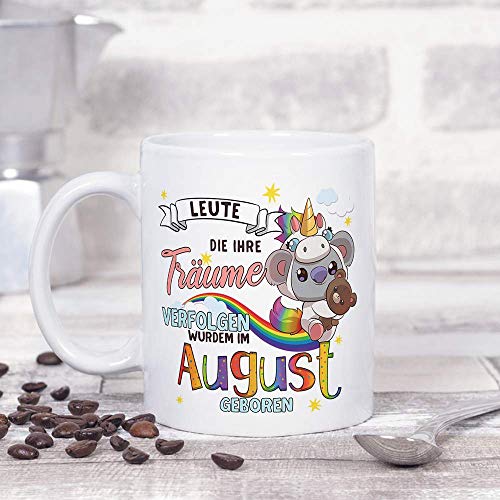 Oferta Flash MUGFFINS Taza - Cumpleaños Koala Agosto (en alemán)