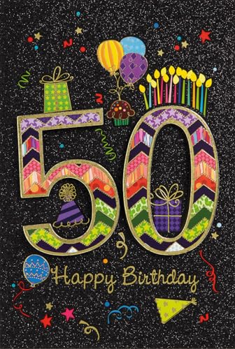 Consigue ahora Bsb Tarjeta felicitación Navidad 50 cumpleaños – Feliz cumpleaños – sobre verde claro Top Precio 2024 | regaloscumple.com