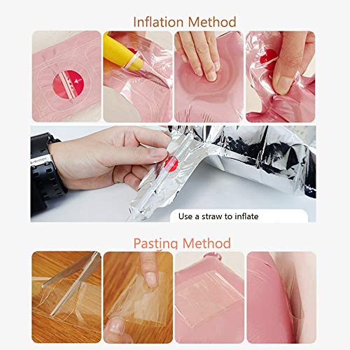 Comprar en Amazon Ponmoo Foil Globo Número 47 74 Dorado Gigante Numeros 0