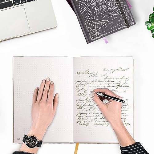 Dónde comprar en España TIEFOSSI Diario   puntos  diario   mariposas para mujeres y hombres  papel grueso   140 gms con 256 páginas numeradas  cuaderno A5   tapa dura para escribir en la escuela y la oficina