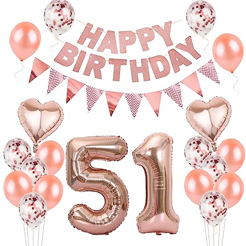 Comprar Globos 51 cumpleaños Mujer decoracion oro rosa decoracion cumpleaños 51 Promoción años Mujer globos 51 cumpleaños decoracion 51 cumpleaños Mujer decoracion oro rosa banderola 51 cumpleaños Mujer decoracion Top Precio 2024 | regaloscumple.com