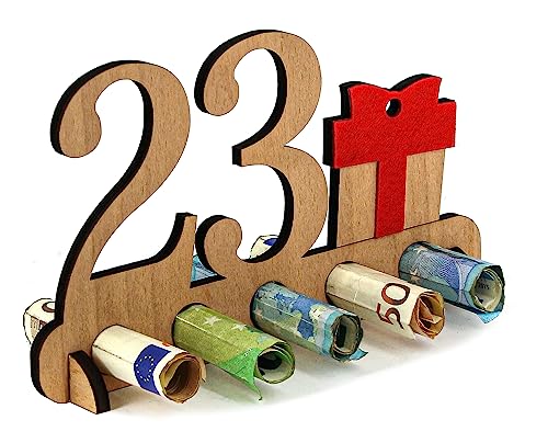 Comprar Giftota - Regalo 23 cumpleaños Navidad Madera - Regalo cumpleaños 23 - Aniversario cumpleaños - Regalos Madera - Regalos para Amigos Familia Ofertas 2024 | regaloscumple.com