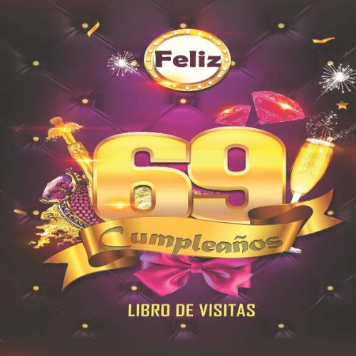 Oferta Feliz Cumpleaños Visitas: libro fiesta cumpleaños Decoración regalos hombres mujeres 69 notas invitados Cumple años