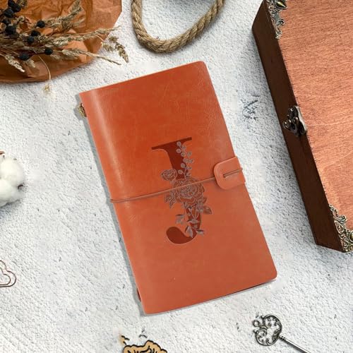 Ofertas de última hora Diario   Viaje con inicial  Cuaderno   Cuero  Cuaderno Recargable  Bloc   Notas  Diario Personal para Hija Niña Mujeres Amigas Profesores San Valentín Cumpleaños Graduación Día   la Madre(J)